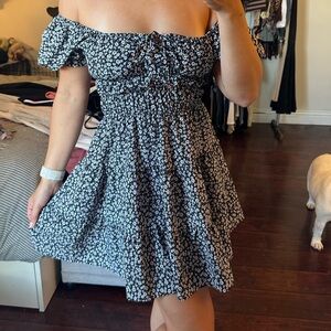 Floral Print Mini Dress